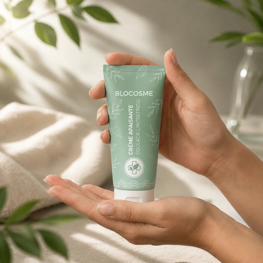 Crème Apaisante Anti-Rougeurs – Intertrigo & Plis 🌿